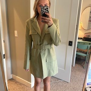 STEINWAY MINI DRESS GREEN